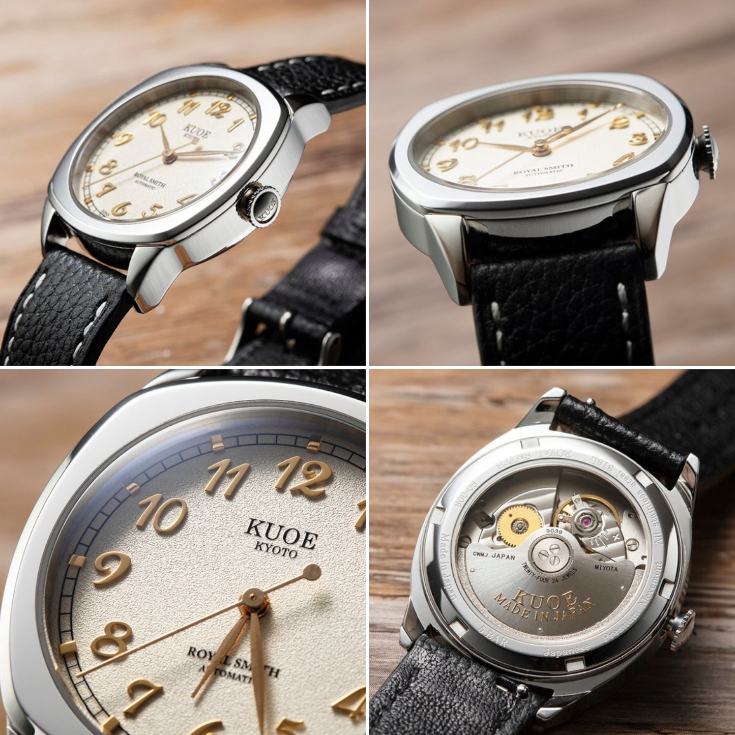 Royal Smith 90-008 | Silver with Gold Dial - Perennis