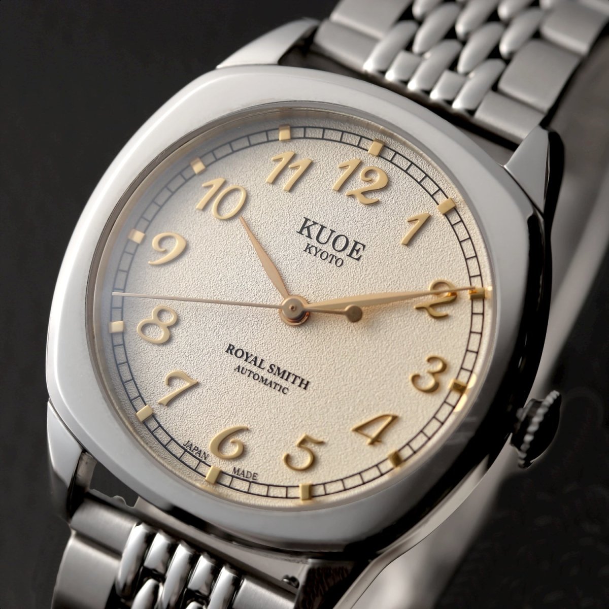 Royal Smith 90-008 | Silver with Gold Dial - Perennis