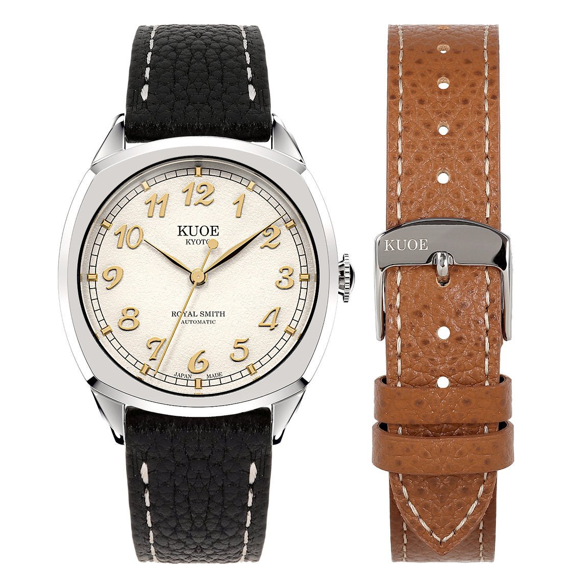 Royal Smith 90-008 | Silver with Gold Dial - Perennis