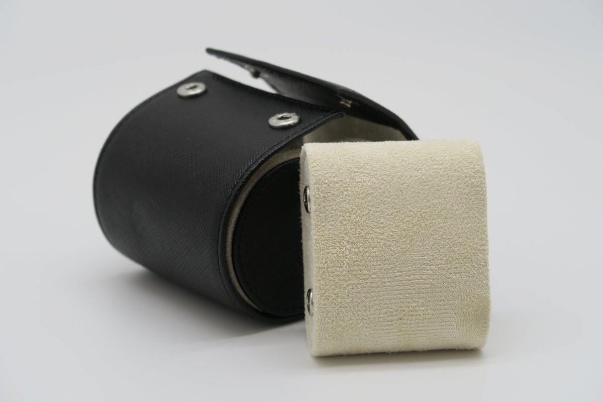 SAFFIANO | 1-slot Leather Watch Case - Perennis