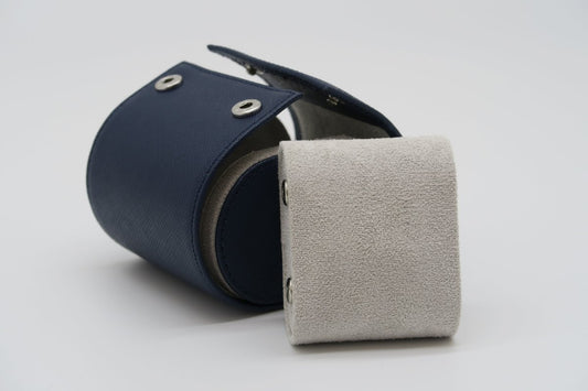 SAFFIANO | 1-slot Leather Watch Case - Perennis