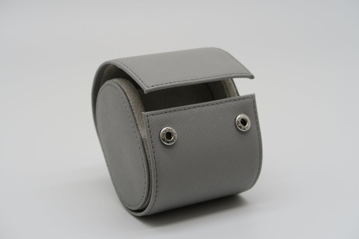 SAFFIANO | 1-slot Leather Watch Case - Perennis