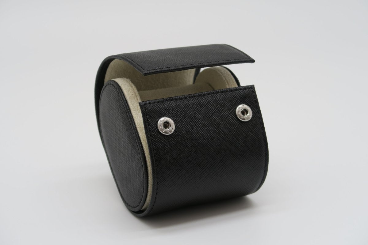 SAFFIANO | 1-slot Leather Watch Case - Perennis