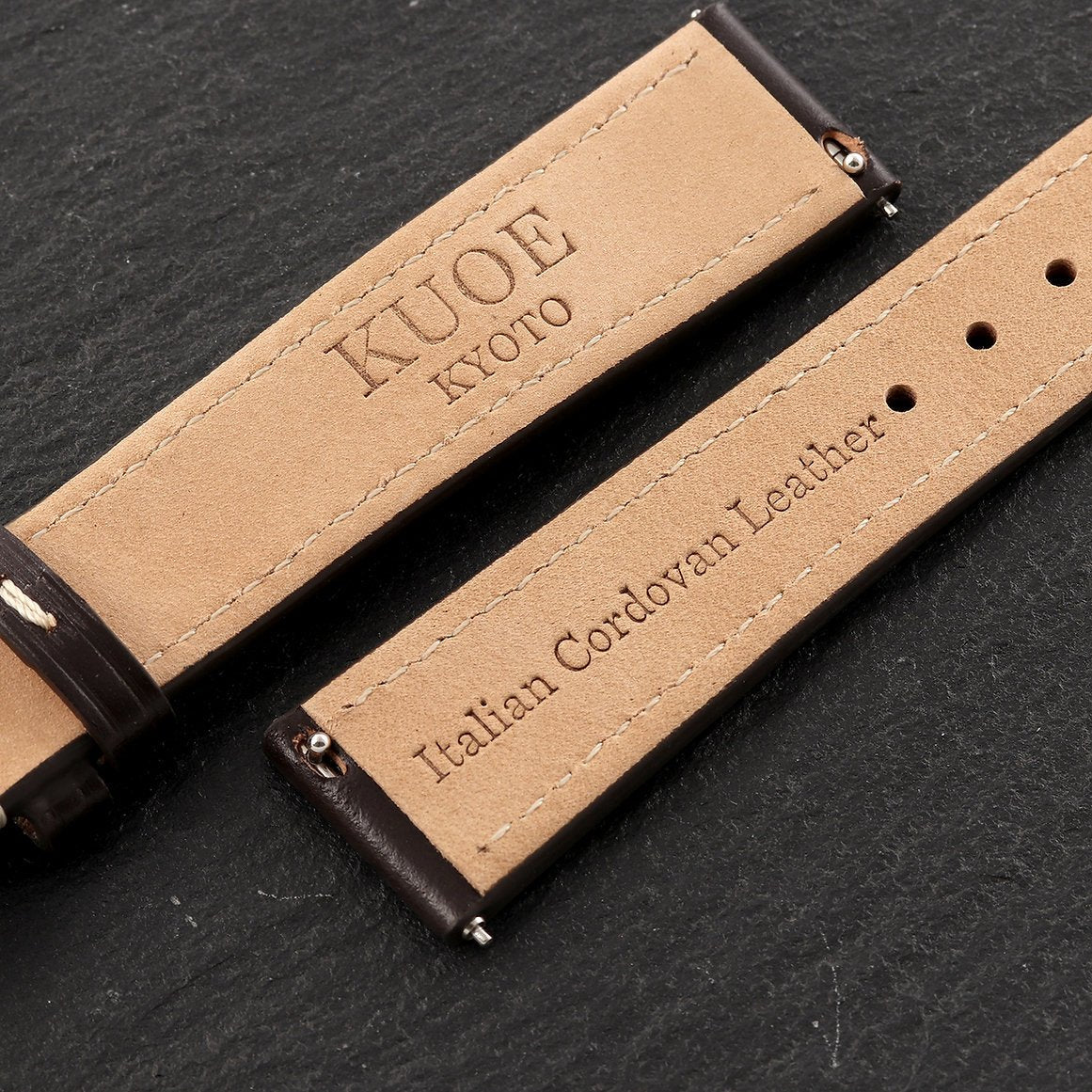 KUOE | Cordovan Italian Leather Straps - Perennis
