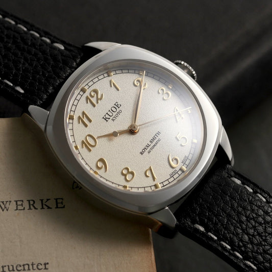 Royal Smith 90-008 | Silver with Gold Dial - Perennis